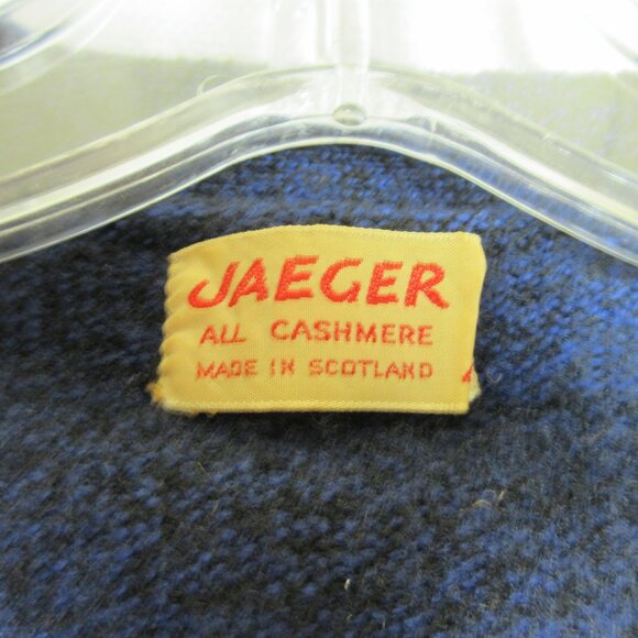 Jaeger All Cashmere Long Cardigan Scotland Size XL - Picture 4 of 8